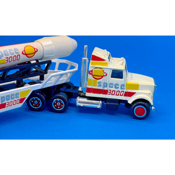 Majorette HO Scale Transport Semi Truck Trailer 600 Series #610 NASA Space 3000 - Picture 7 of 16